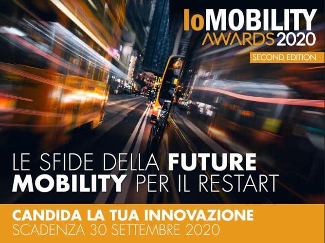 La copertina degli Smart and Green Mobility Awards 2020.