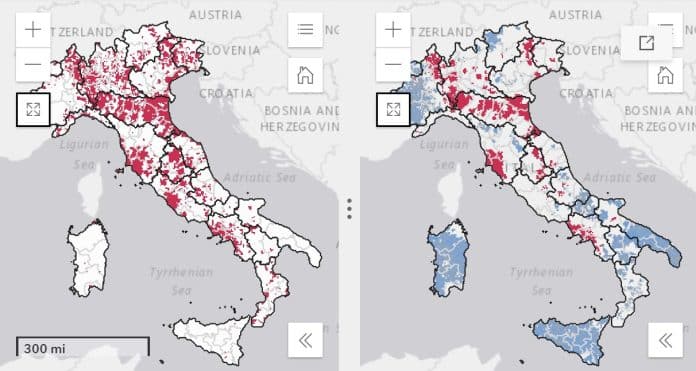 rapporto ISTAT 2022 mappe Esri
