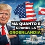 Trump vuole la Groenlandia, ma quanto è grande davvero? Trump vuole la Groenlandia, ma quanto è grande davvero?
