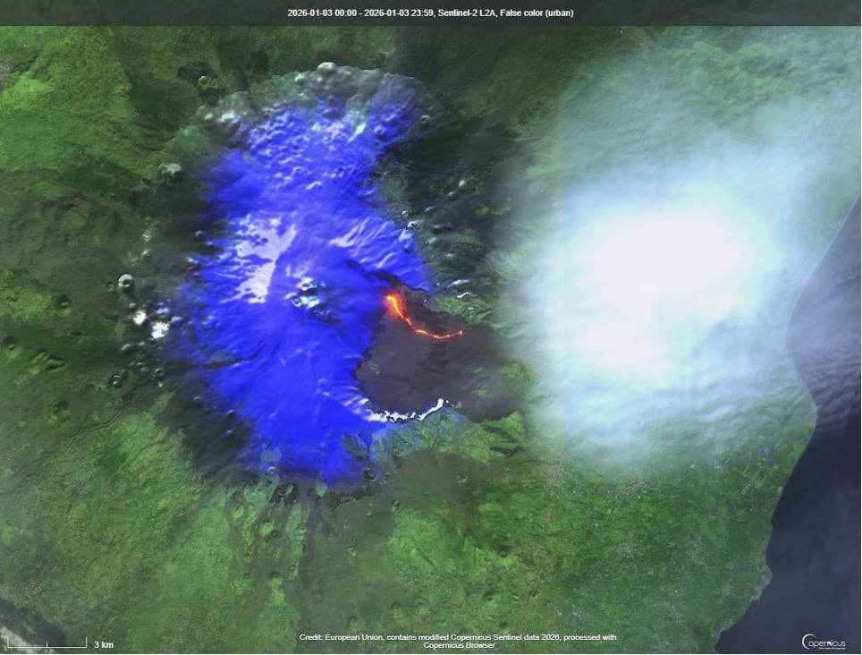 monitoraggio vulcanico satellitare