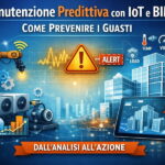 Manutenzione predittiva con IoT e BIM: come prevenire i guasti Manutenzione predittiva con GIS e BIM. Immagine genrata con ChatGPT.