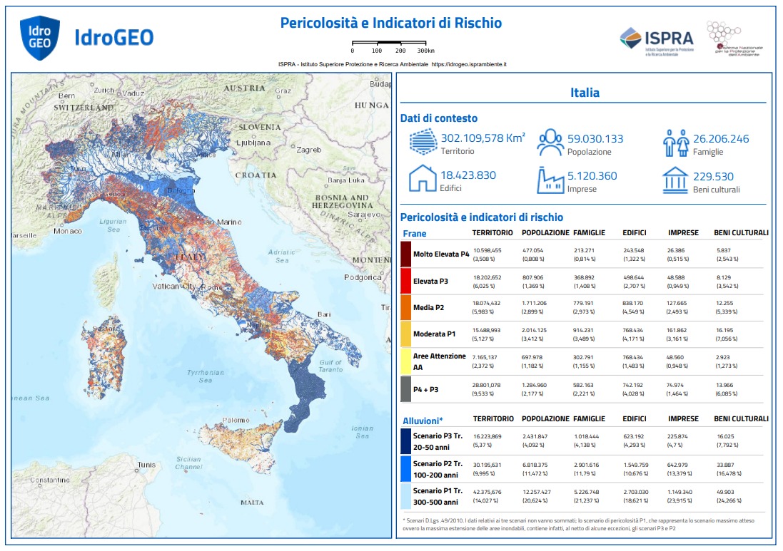 Rischio idrogeologico Calabria.