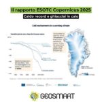 Cambiamento climatico in Europa: il rapporto ESOTC 2025 Caldo record, ghiacciai in perdita e incendi: il cambiamento climatico in Europa accelera secondo il rapporto 2025. Ondate di calore record dal Mediterraneo all'Artico, mentre i ghiacciai si riducono e la copertura nevosa diminuisce. Il rapporto dell'ECMWF e dell'OMM evidenzia gli impatti dei cambiamenti climatici sulle persone e sulla biodiversità nel continente che si sta riscaldando più rapidamente.