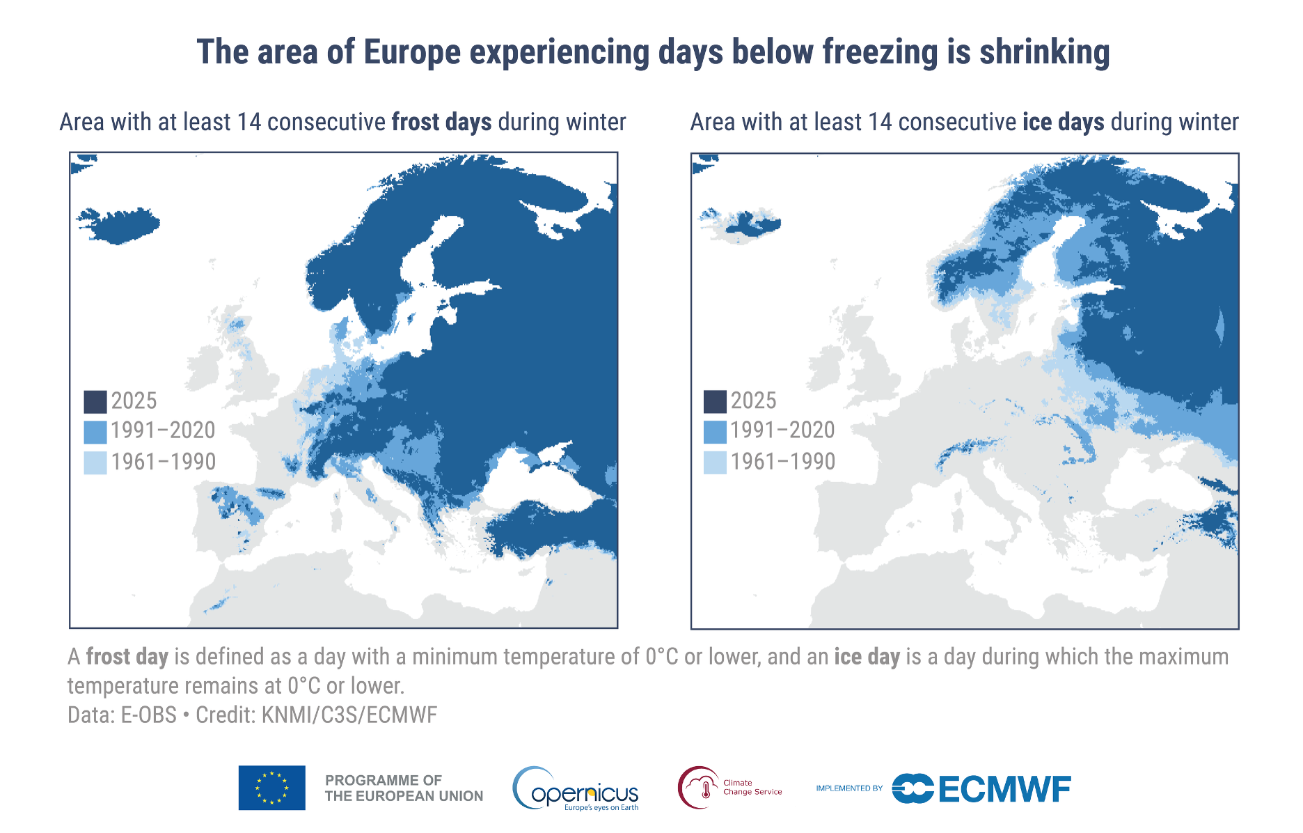 cambiamento climatico in Europa.