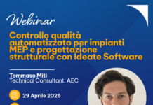Controllo qualità Revit: webinar gratuito con Ideate Software Controllo qualità Revit: webinar gratuito GRAITEC su automazione BIM, verifica modelli e riduzione errori con Ideate Software.