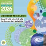 Scopri i workshop tecnologici della Conferenza Esri Italia 2026 Workshop tecnologici alla conferenza esri Italia 2026.