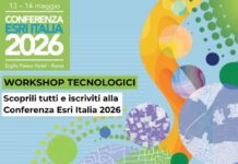 Scopri i workshop tecnologici della Conferenza Esri Italia 2026 Workshop tecnologici alla conferenza esri Italia 2026.