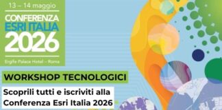 Scopri i workshop tecnologici della Conferenza Esri Italia 2026 Workshop tecnologici alla conferenza esri Italia 2026.