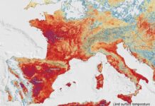 Europa in trappola, sotto una cupola di 55 gradi Europa in trappola: un'umagine satellitare che fotografa la situazione