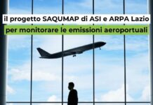 Emissioni negli aeroporti: il progetto SAQUMAP di ASI e ARPA Lazio SAQUMAP integra dati satellitari, centraline e UAS per monitorare le emissioni aeroportuali, con focus su Fiumicino.