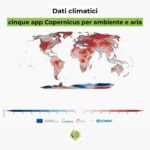 Dati climatici: cinque app Copernicus per ambiente e aria Copernicus presenta cinque app per trasformare dati climatici e atmosferici in mappe, serie temporali e indicatori utili.