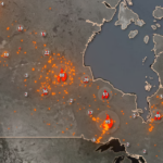 Il Canada brucia: ecco la mappa in tempo reale Il Canada brucia: la mappa degli incendi