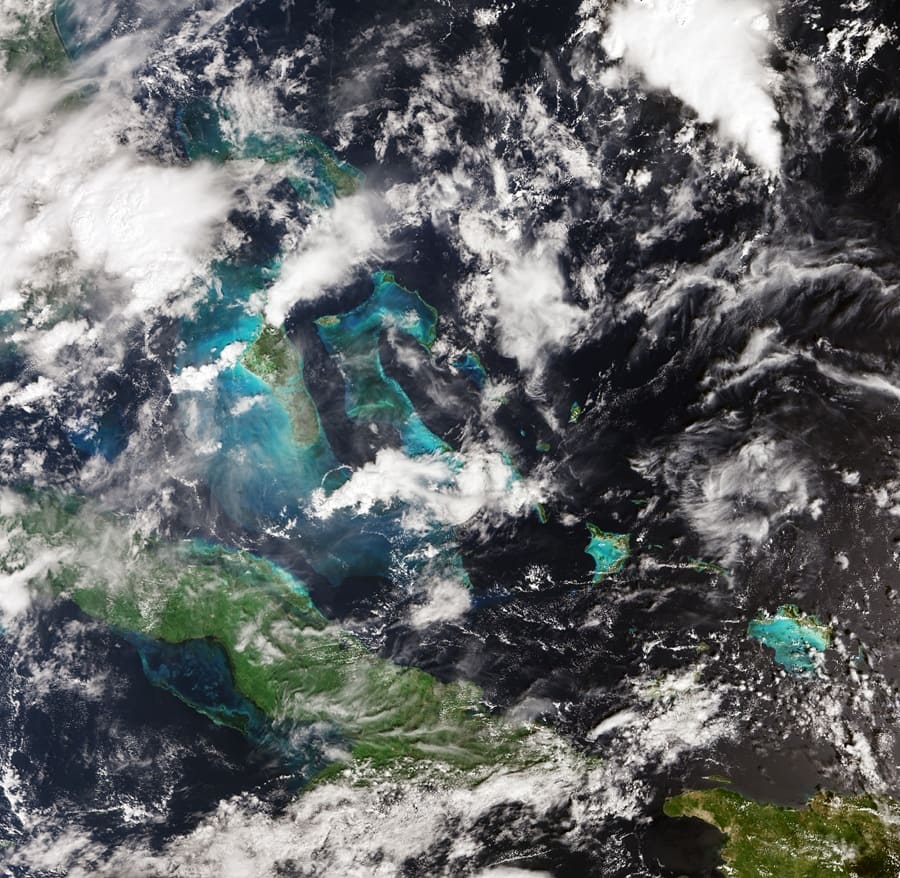 Sentinel-3C: I Caraibi dallo spazio: